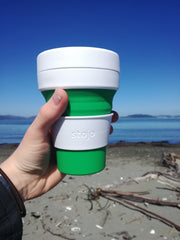 Reusable coffee cup