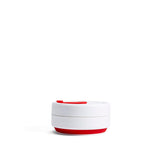 Stojo Collapsible reusable cup Red