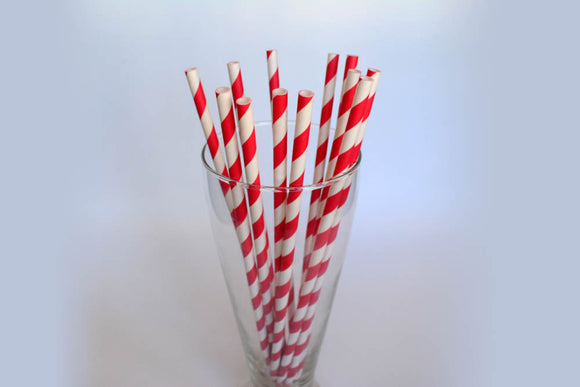 Biodegradable paper straws