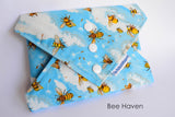 Reusable sandwich wraps, eco-friendly, Bee Haven