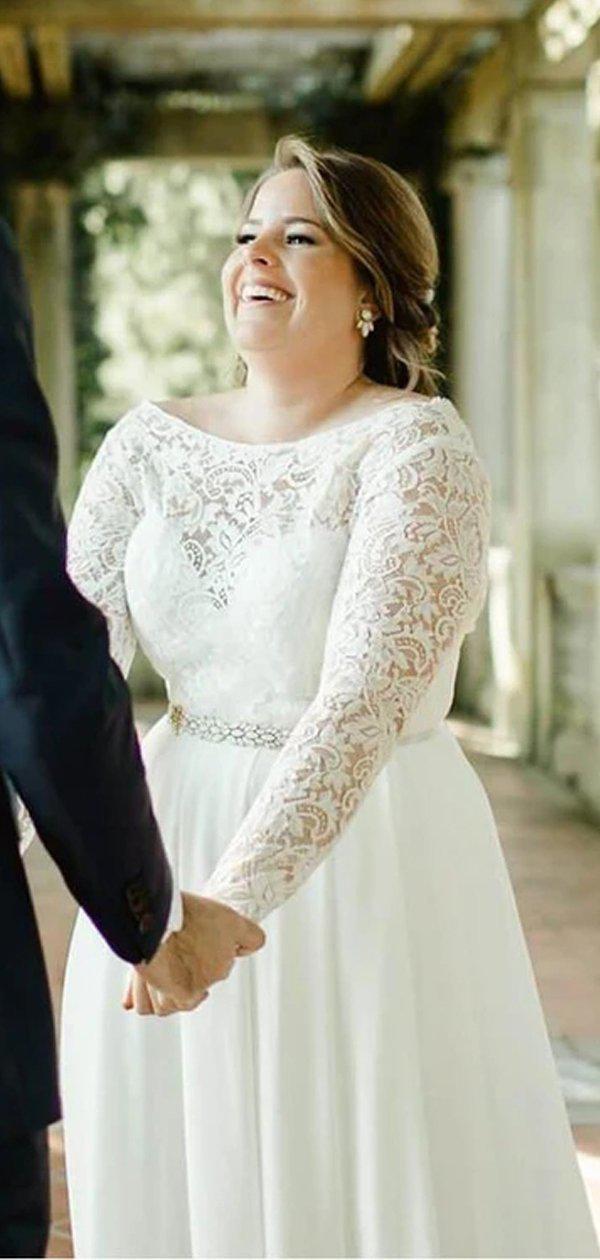 plus size wedding gowns online