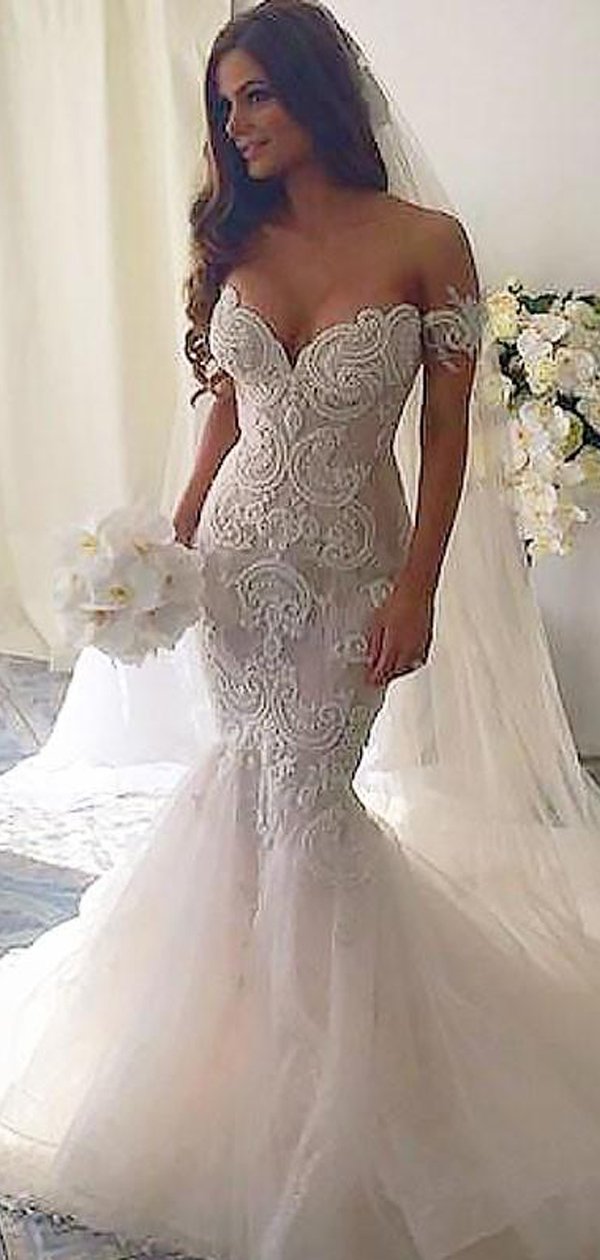 mermaid wedding dress