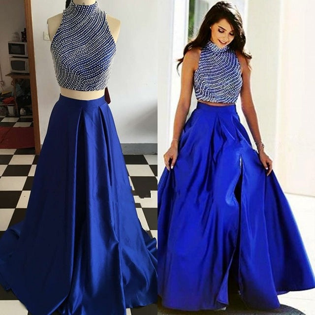 royal blue dress top