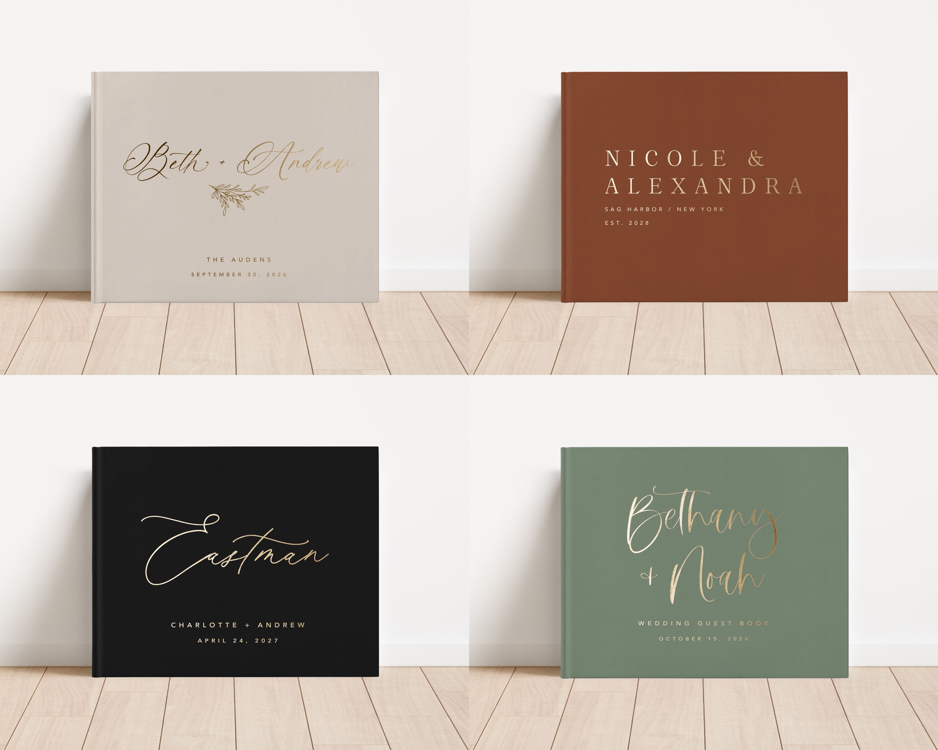 Wedding Guest Book Design Options