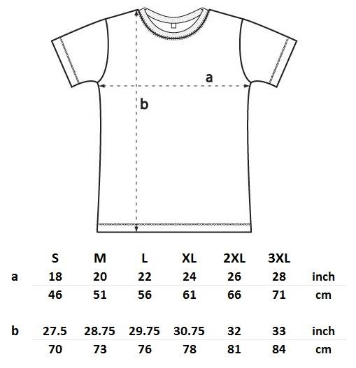 Gildan 64000 Size Chart