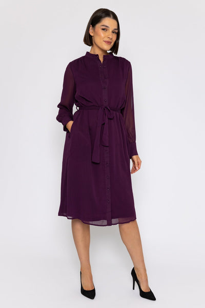 Styling a Shirt Dress from Bonmarche.  Versatile dresses, Shirt dress,  Crinkle skirt