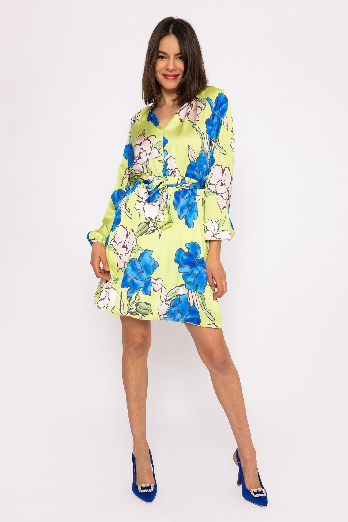 Green Knee Length Dress | Women's Dresses | Carraig Donn