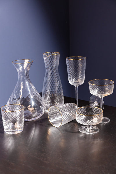 Tipperary Crystal Belvedere Set of 6 Wine Glasses