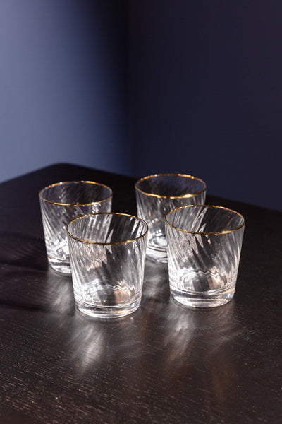 Aqua/Water Table Glass - Set of 4