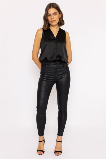 Black Wide sequin pants – The Gallery