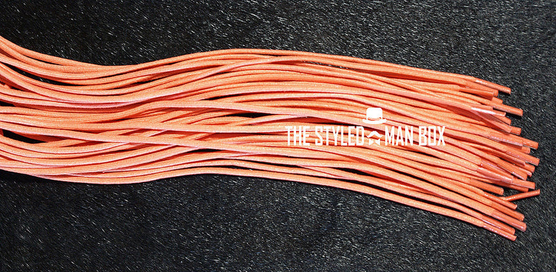 orange shoe strings