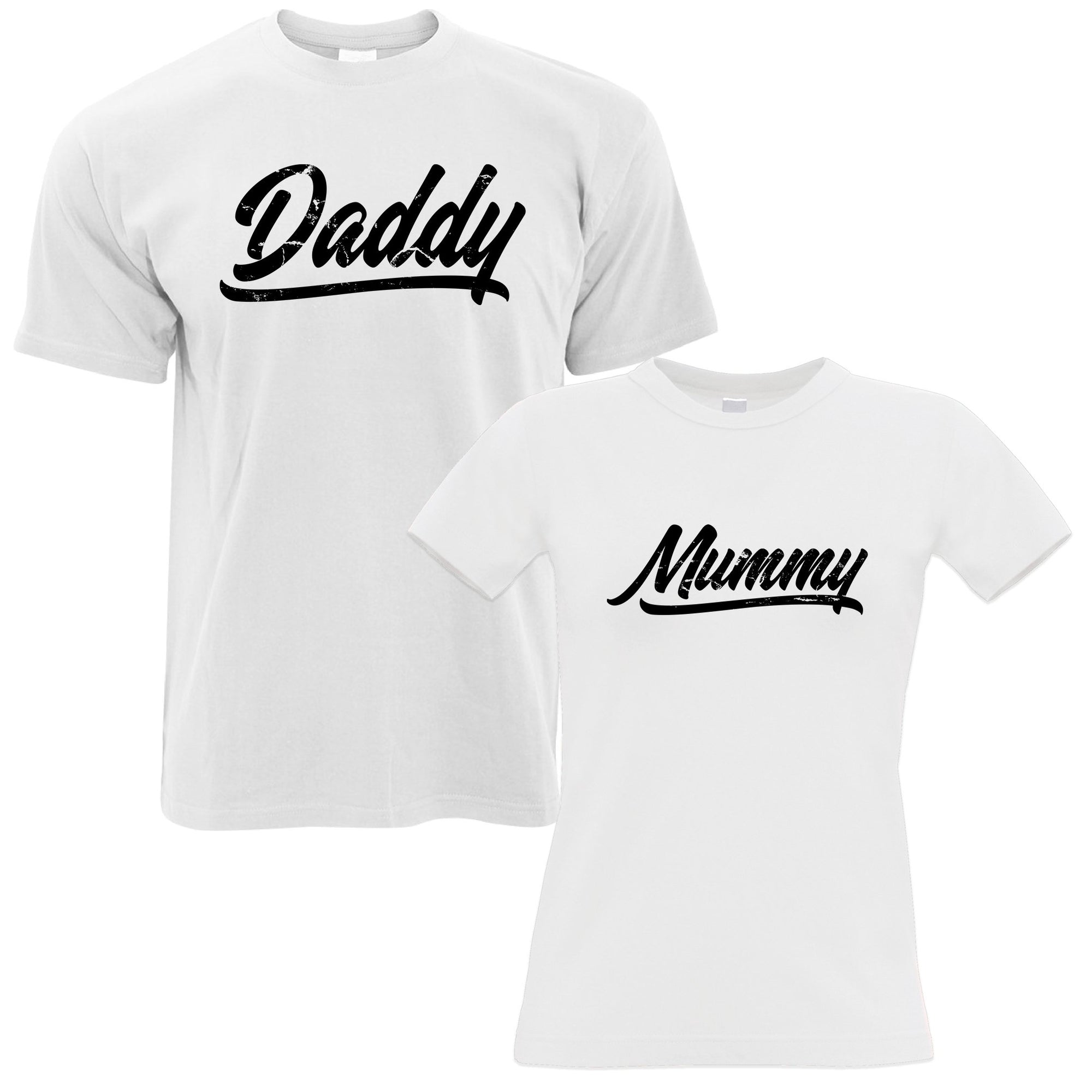 Valentines T-Shirts Couples Pack Mummy And Daddy Pack - Shirtbox