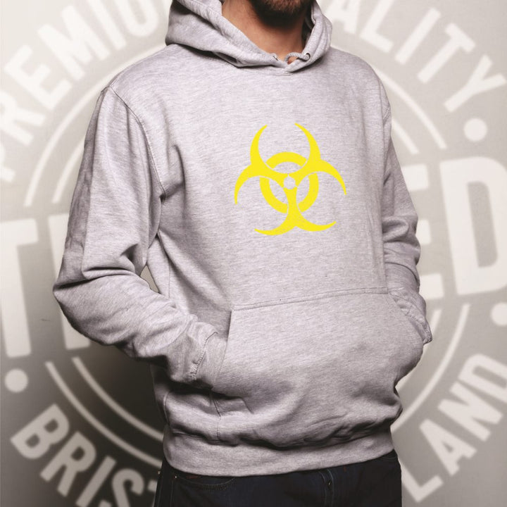 Warning Logo Hoodie Biohazard Symbol – Shirtbox