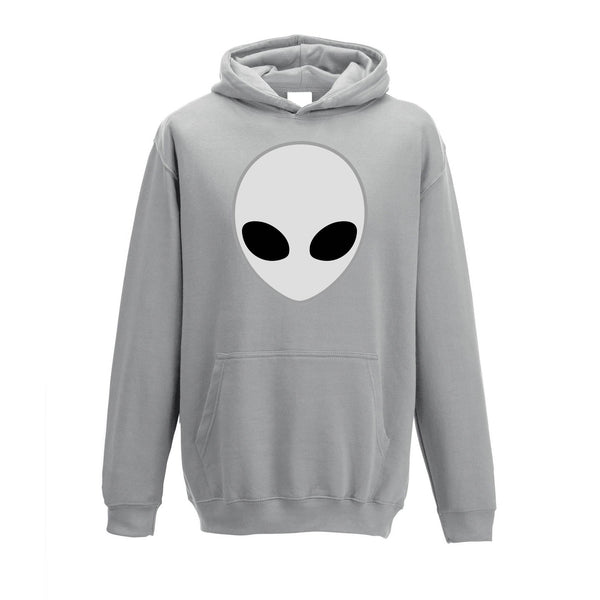 Alien Kids Hoodie Nerdy Iconic Sci Fi Head Design Childs – Shirtbox