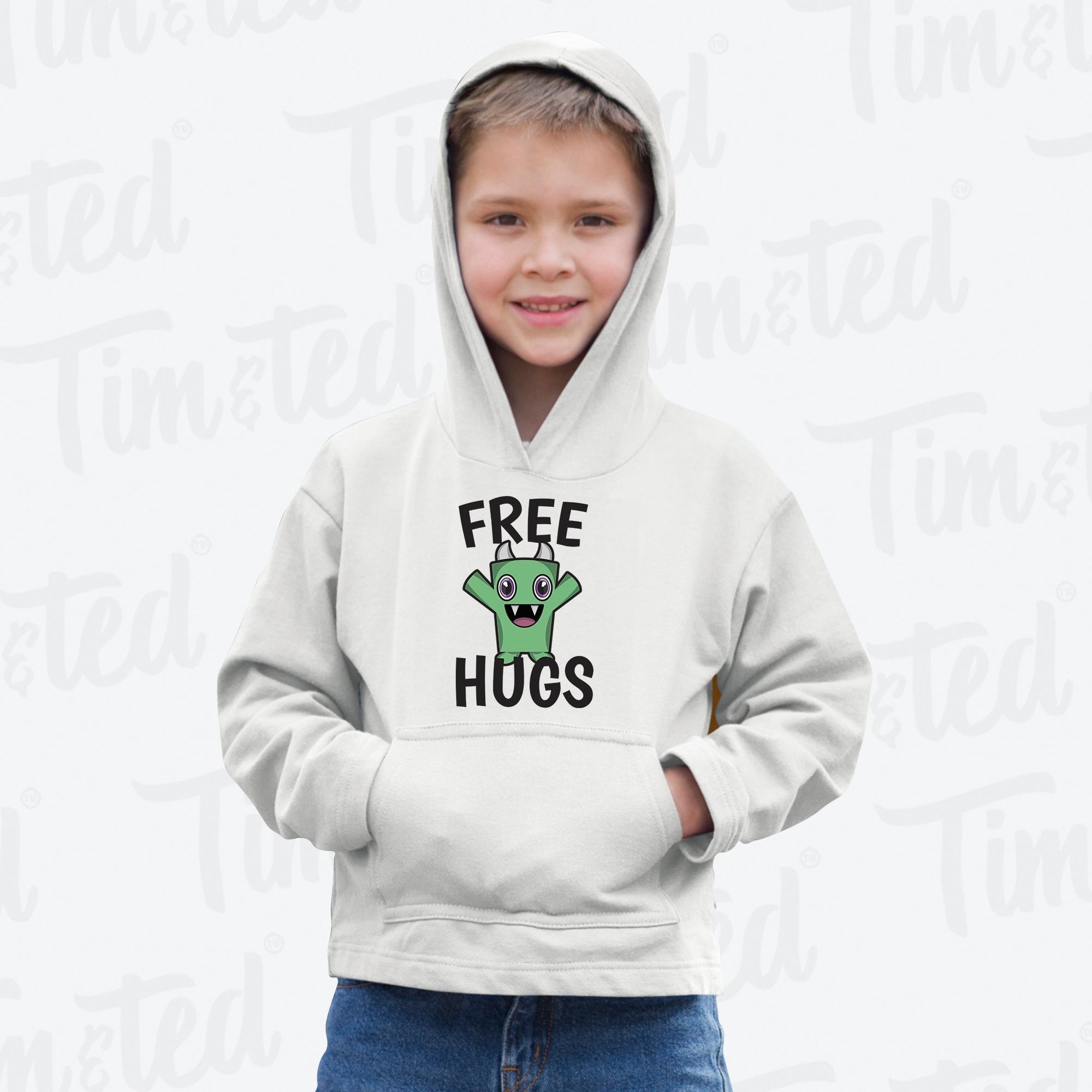 free monster hoodie