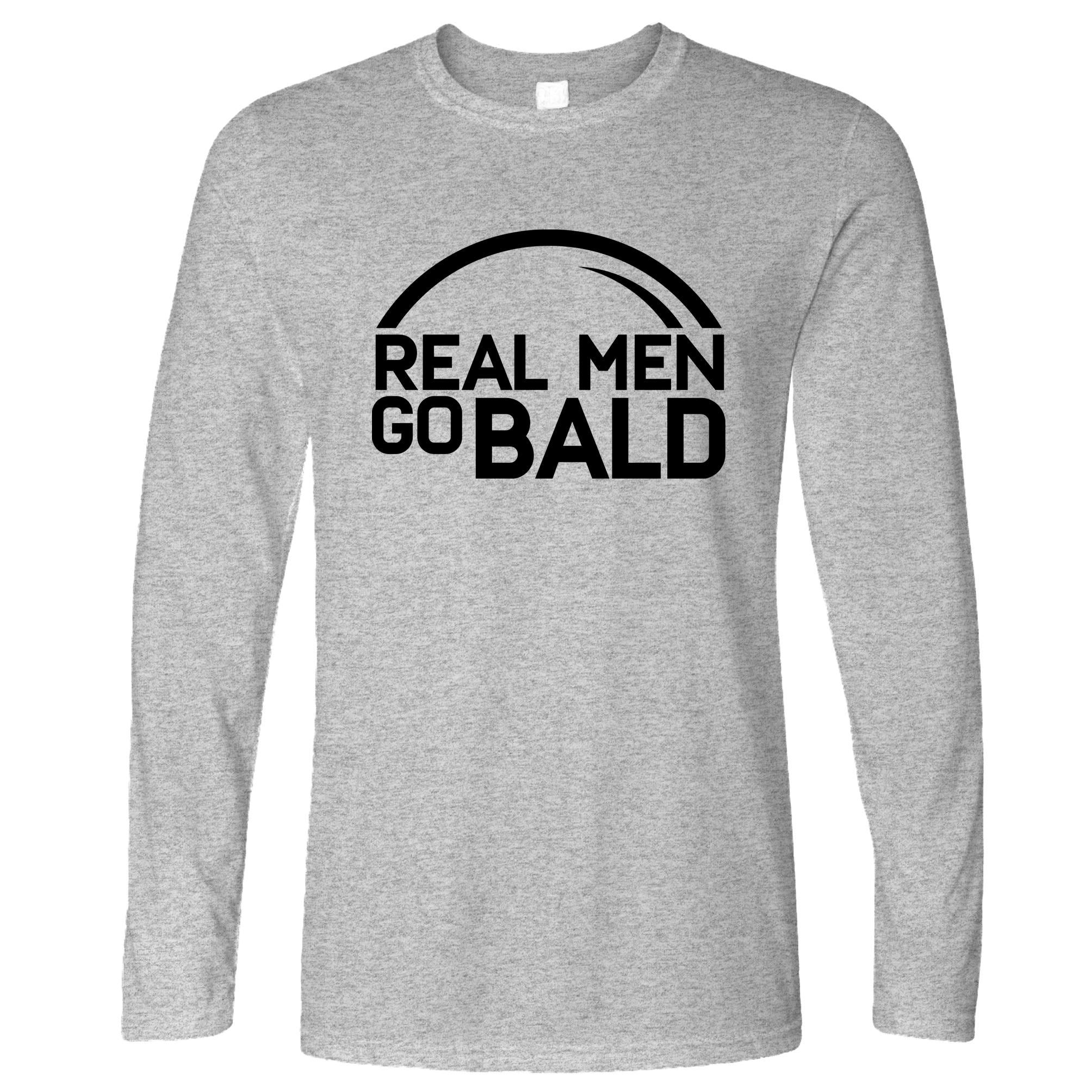 Real Men Go Bald Long Sleeve Shirtbox 