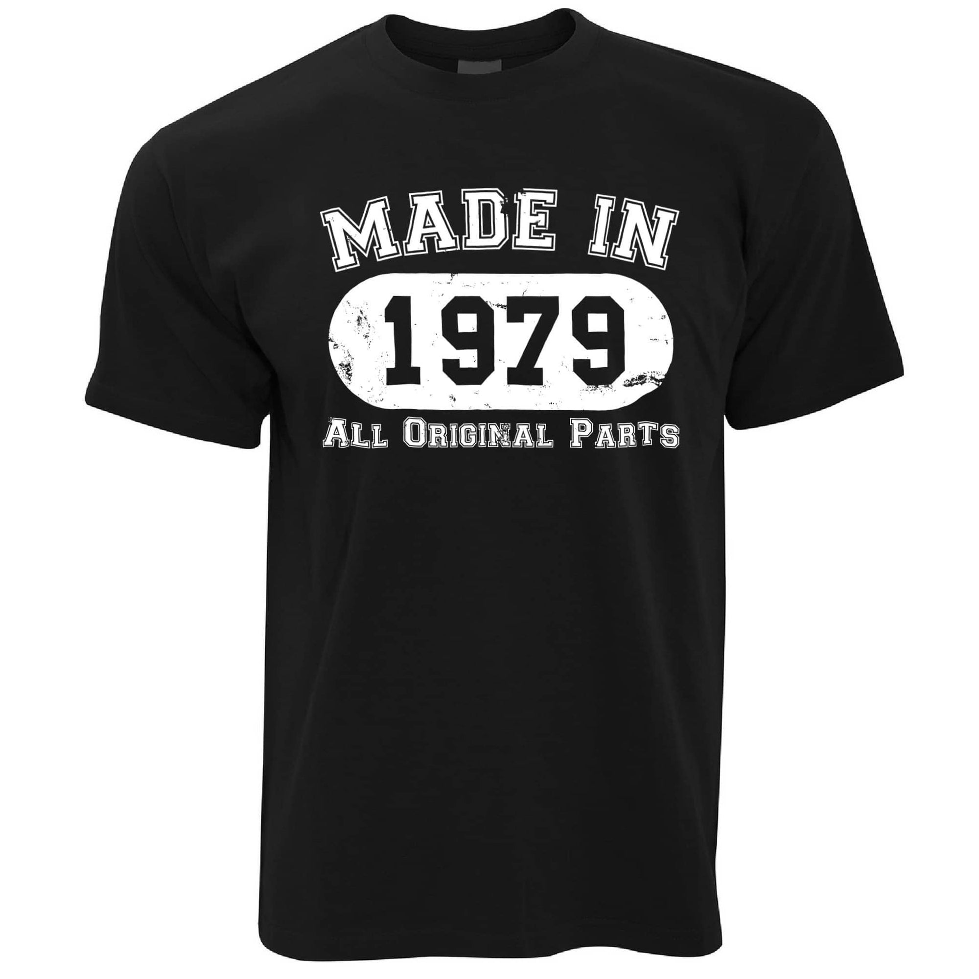 Made In 1979 All Original Parts White Mens T-Shirt - Shirtbox