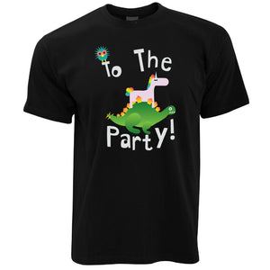 Novelty Birthday T Shirt To The Party Stegosaurus