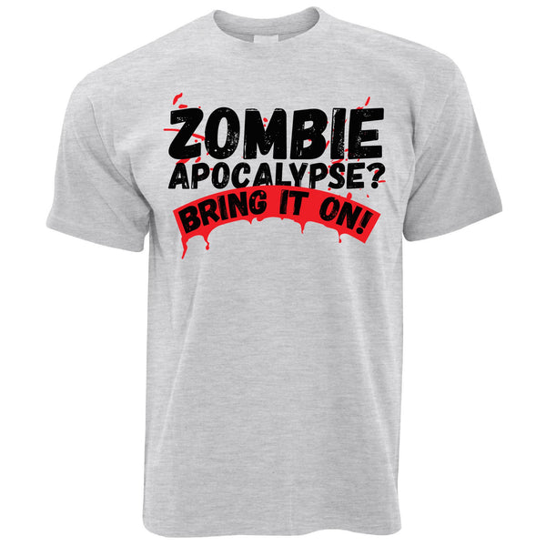 Zombie Apocolypse - Bring It On T Shirt#N#– Shirtbox