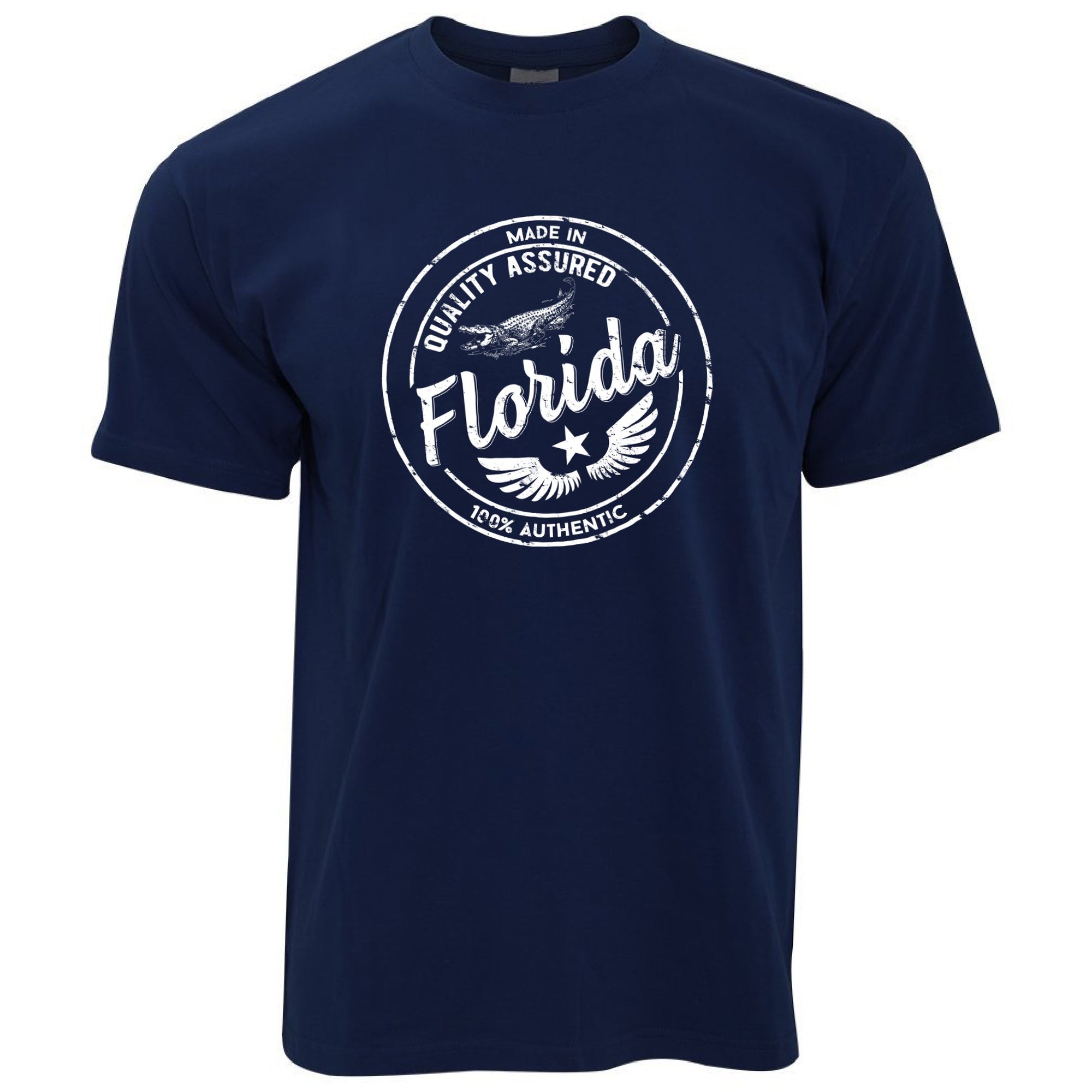 Hometown Pride T Shirt Made in Florida Stamp - Shirtbox