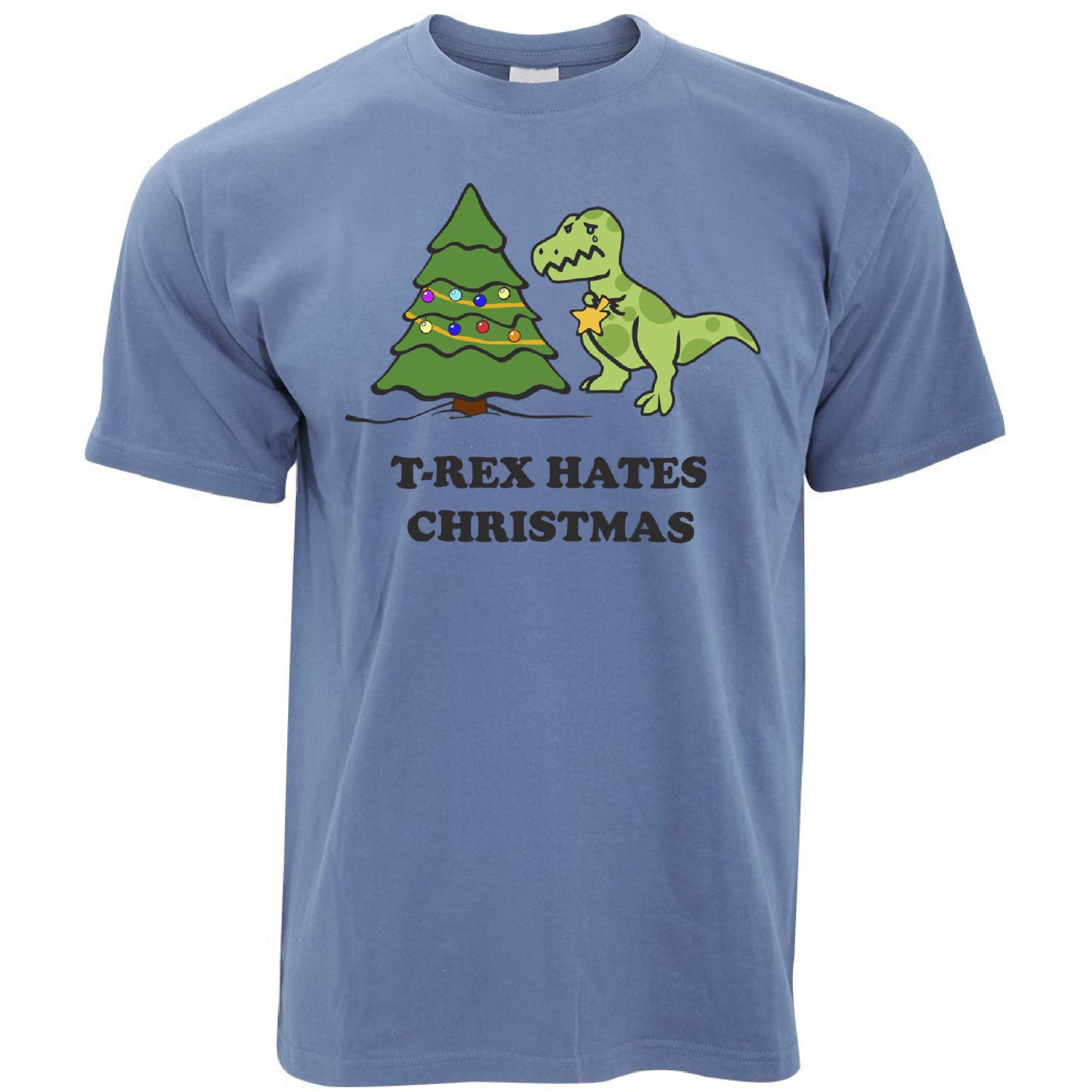 t rex hates christmas shirt