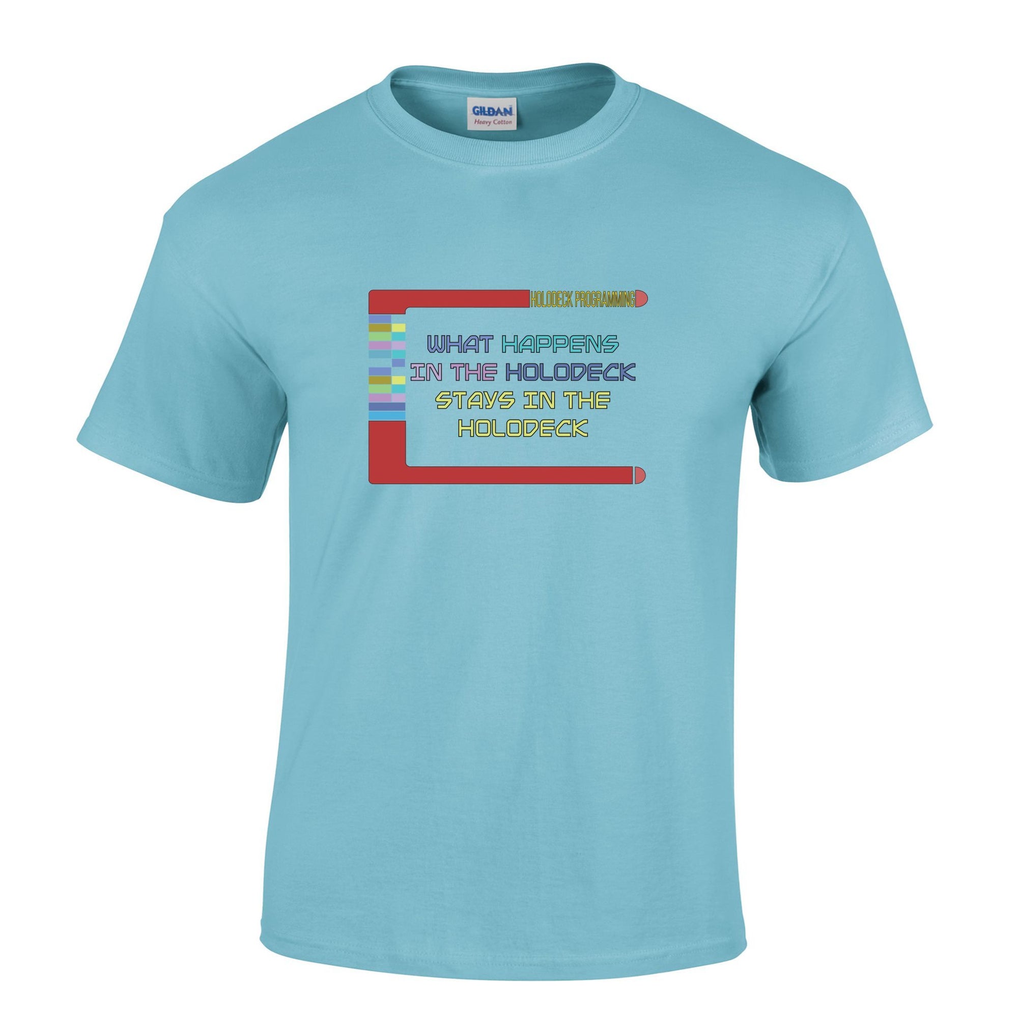 Sci-Fi T Shirt What Happens In The Holodeck - Shirtbox