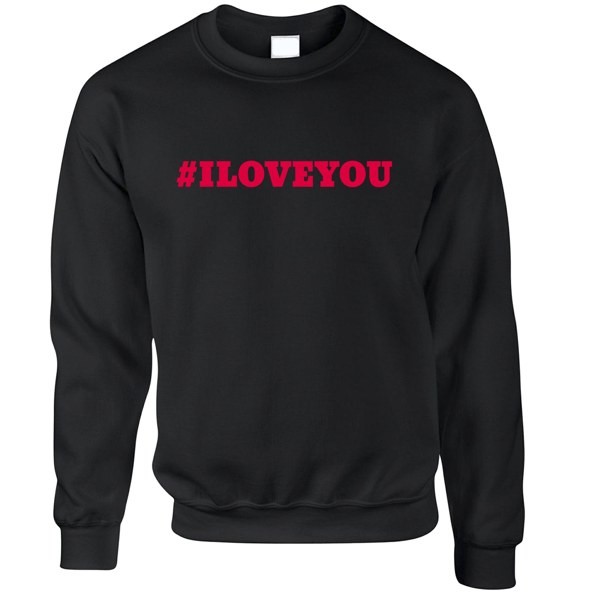 Trendy Internet Jumper Hashtag I LOVE YOU Sweatshirt Sweater – Shirtbox