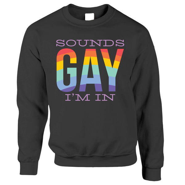Pride Jumper Sounds Gay I'm In Rainbow – Shirtbox