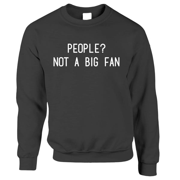 People? Not A Big Fan Jumper – Shirtbox