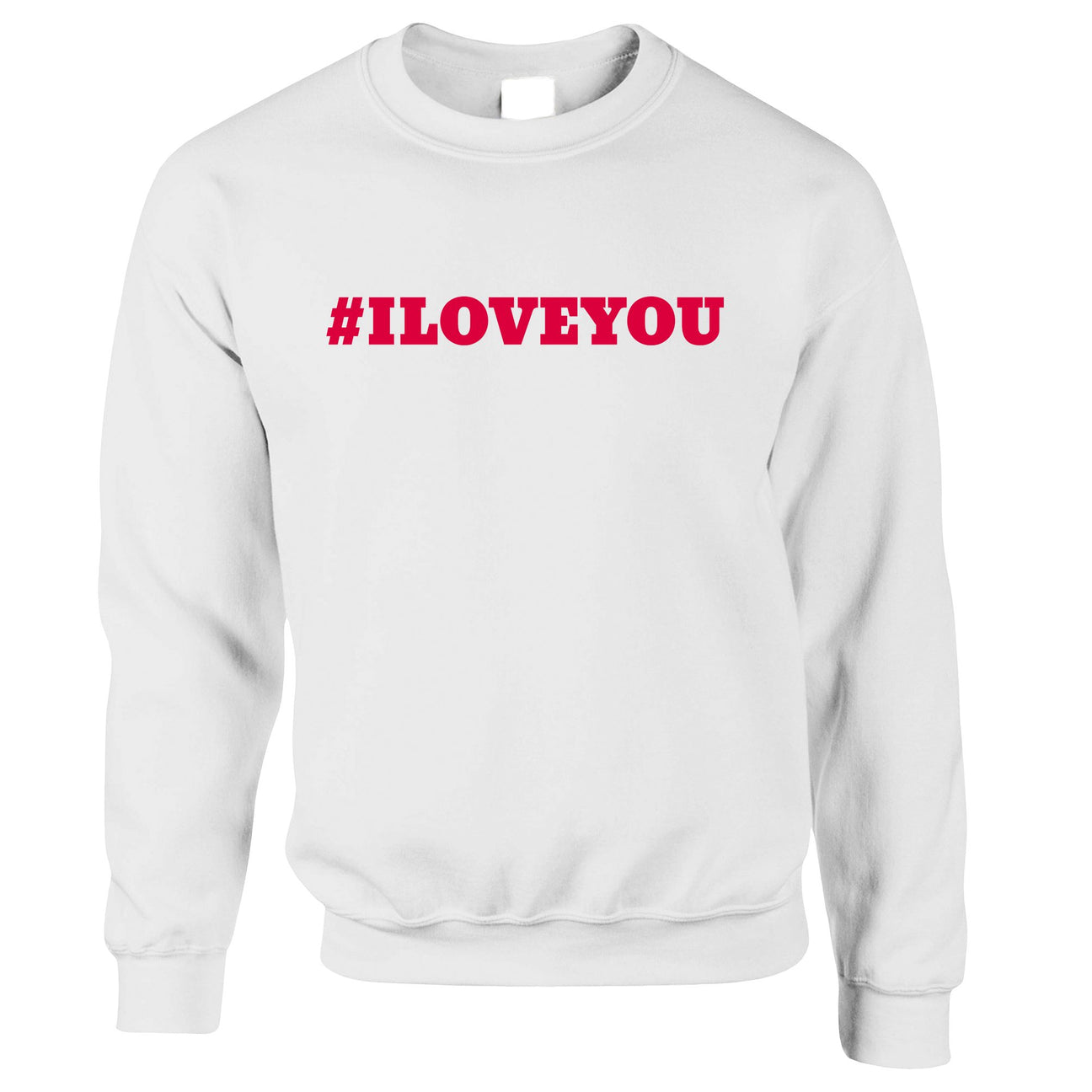 Trendy Internet Jumper Hashtag I LOVE YOU Sweatshirt Sweater – Shirtbox