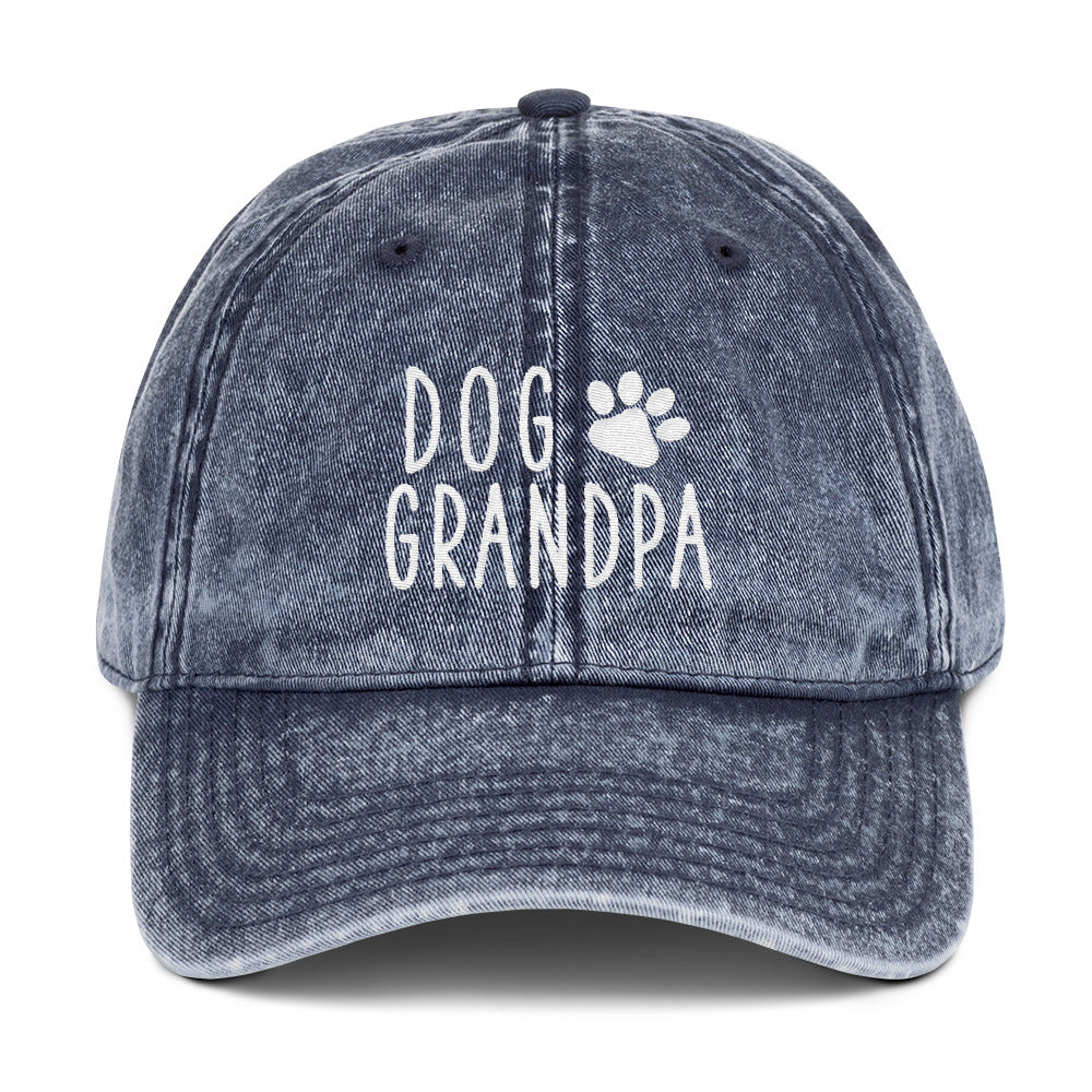 dog grandpa hat