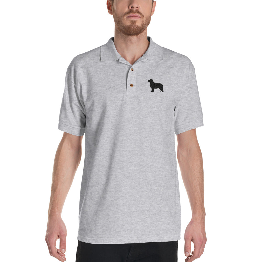 Bernese Mountain Dog Polo Shirt, Dog Embroidered Men's Polo Shirt - THE  PAWSTER