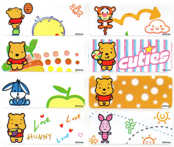 Large Cute Pooh Name Stickers – StickerPrint.sg