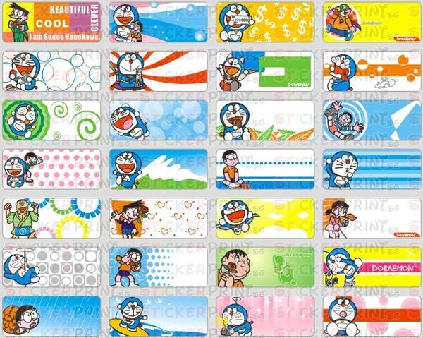 Small Doraemon Name  Stickers StickerPrint sg