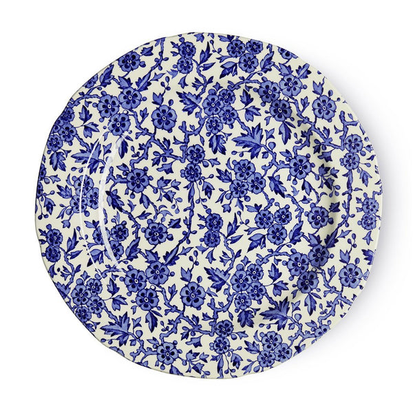 Burleigh Arden blue and white Dinner Plate