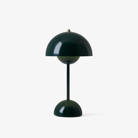 & Tradition Portable Flowerpot Lamp Dark Green