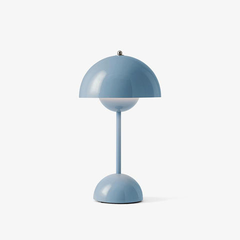 & Tradition Portable Flowerpot Lamp Light Blue