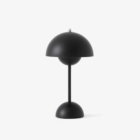 & Tradition Portable Flowerpot Lamp Matte Black