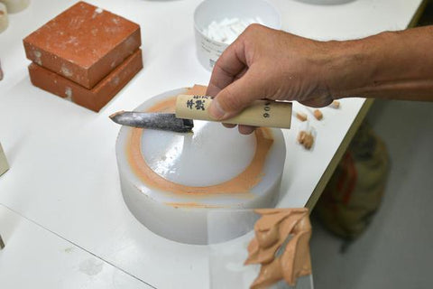 Making the Ceramic Desk Clock Brook Farm General Store Made in Japan