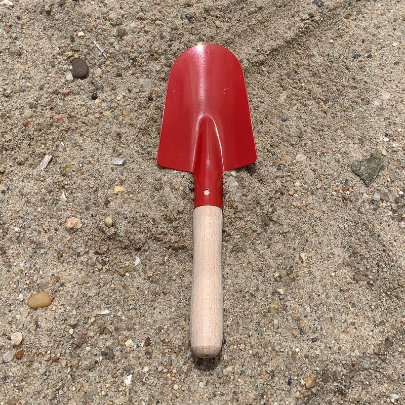 Enamel Beach Bucket and Spade