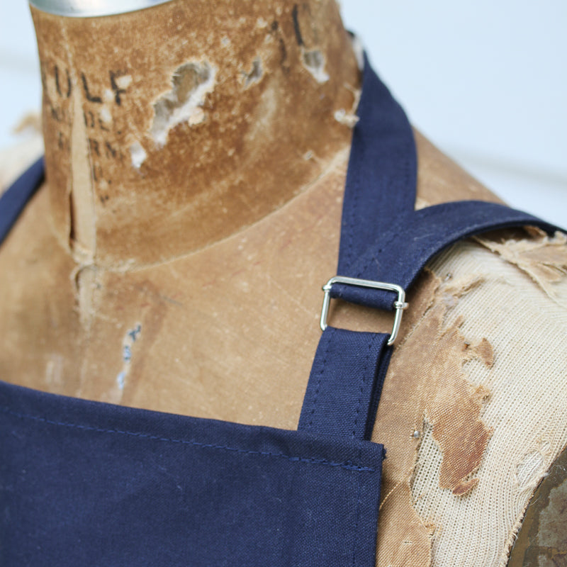 French Chef's Apron - Navy