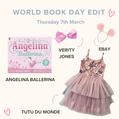 World Book Day Angelina Ballerina Easy Costume Idea
