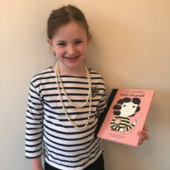 World Book Day Little People Big Dreams Coco Chanel Easy Costume Idea