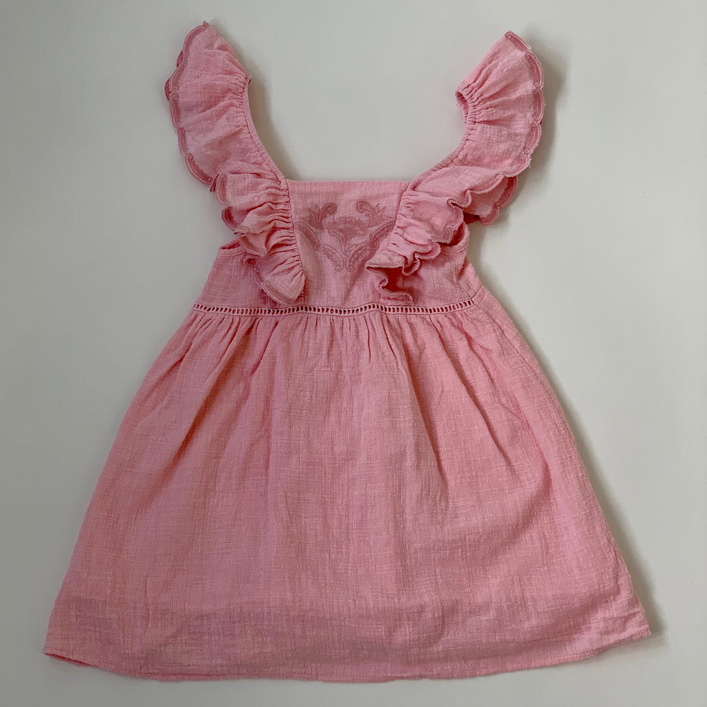 Louise Misha Pink Cotton Dress: 6 Years – Littlest Luxuries