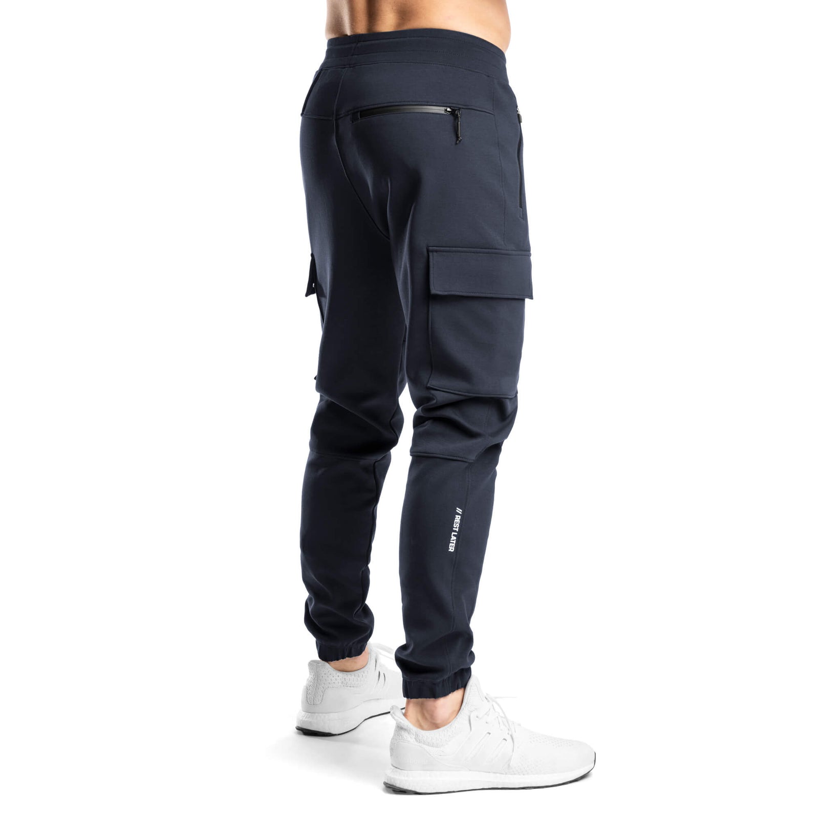 Rest Later Pants - Charcoal Marl - Rise