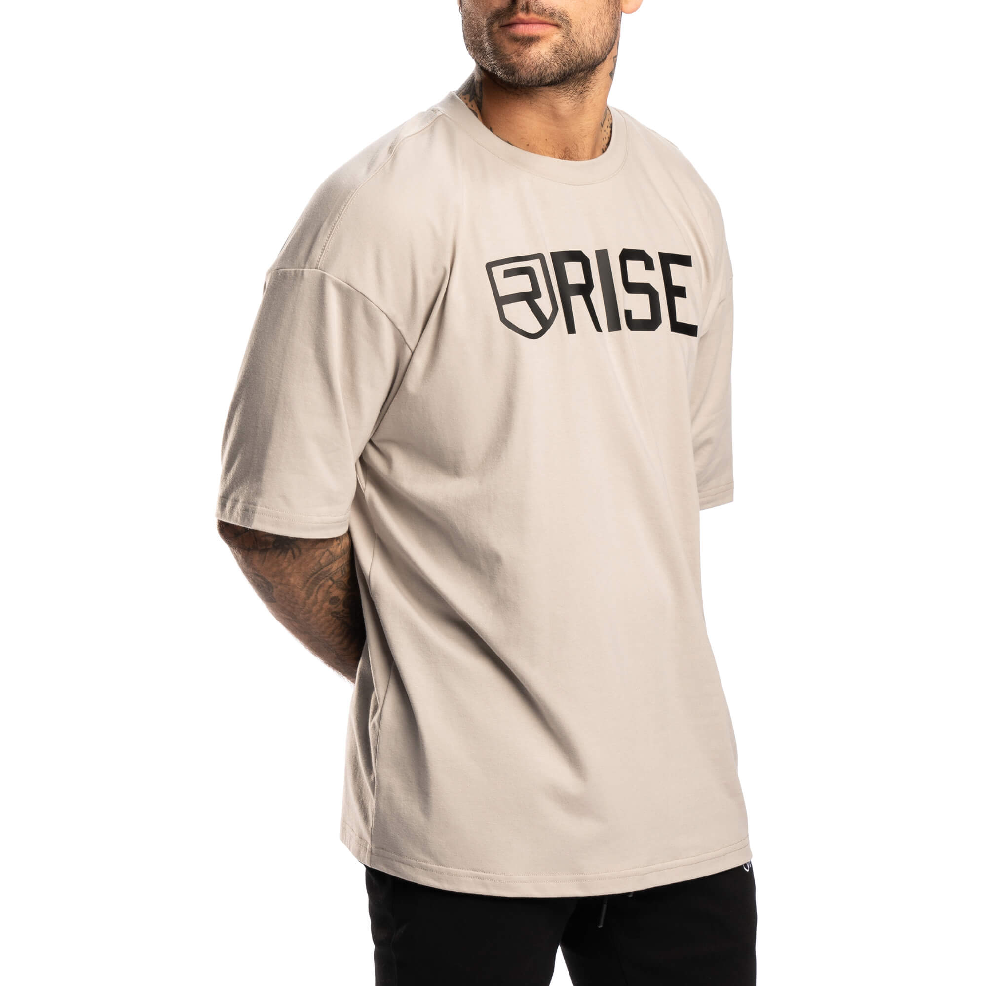 Signature Oversized T-Shirt - Black - Rise Canada