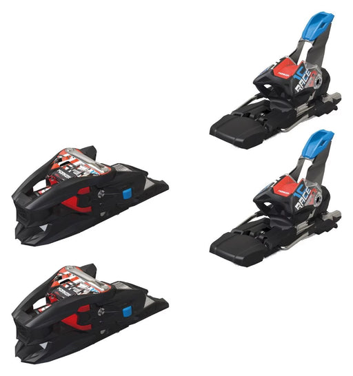 Marker Race Xcell 16 Ski Bindings (Black/Flo Red