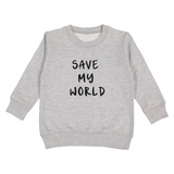 Love Bubby Save My World Earth Day Kids Baby Children Clothes