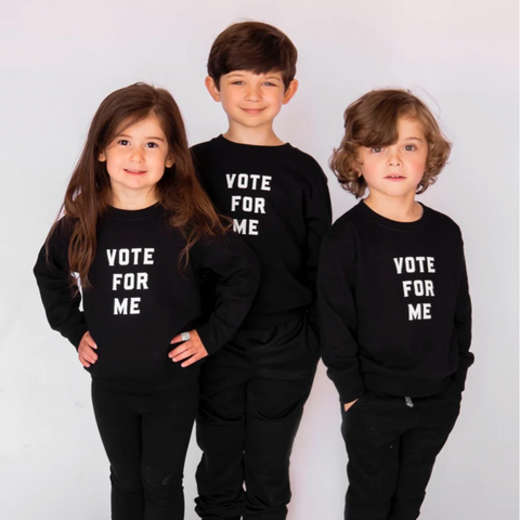 Love Bubby Vote Collection Pullover Kids Baby 