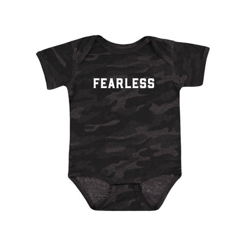 Camo Short Sleeve Crew Bodysuit